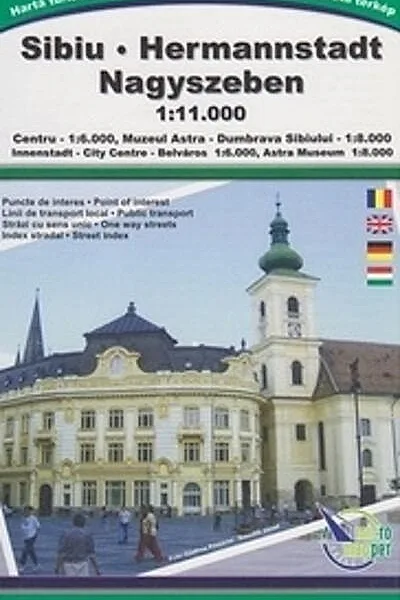 Hartă rutieră Sibiu