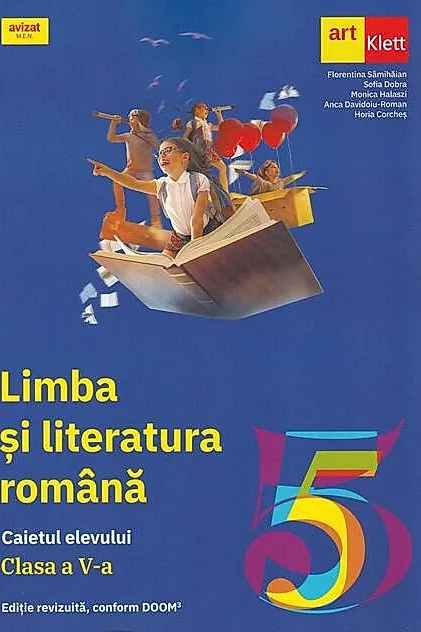 Limba și literatura română. Caietul elevului. Clasa a V-a