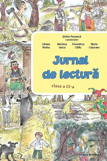 Jurnal de lectură - clasa a III-a