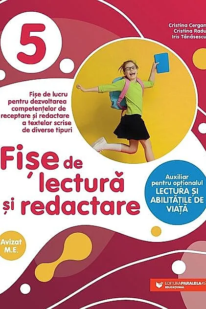 Fișe de lectură și redactare. Clasa a V-a