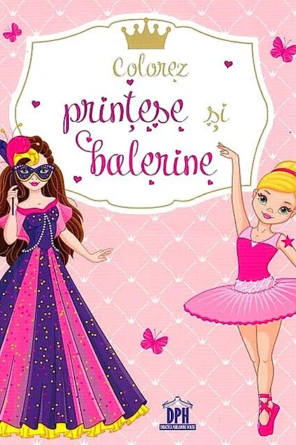 Colorez prințese și balerine
