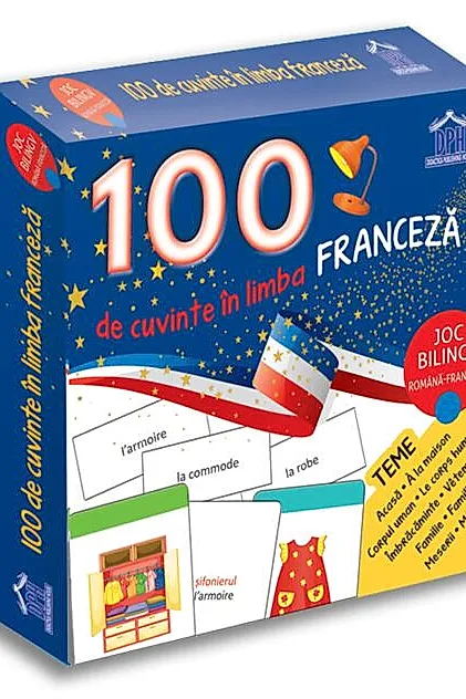 100 de cuvinte în limba franceză - Joc bilingv