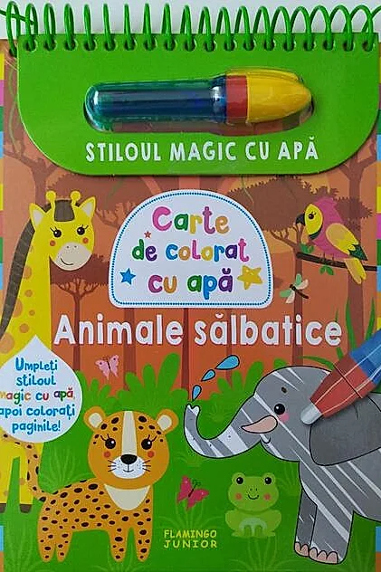 Animale sălbatice - Stiloul magic cu apă