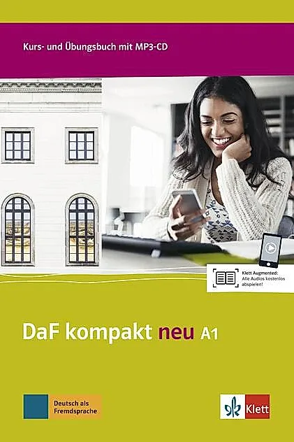 DaF kompakt neu A1. Deutsch als Fremdsprache für Erwachsene. Herunterladbares MP3-Kursbuch und Übungen