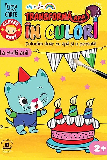Transformă apa în culori. La mulți ani!