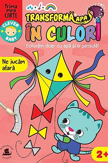 Transformă apa în culori. Ne jucăm afară!