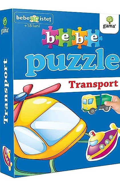 Mijloace de transport. Bebe Puzzle. Editia 2018