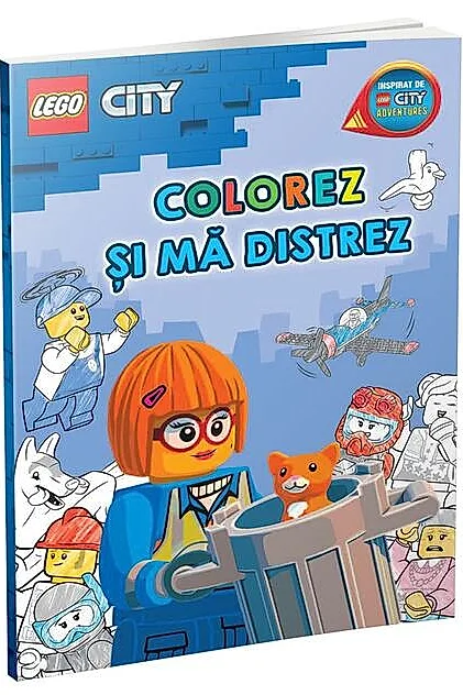 Colorez și mă distrez în Orașul LEGO!