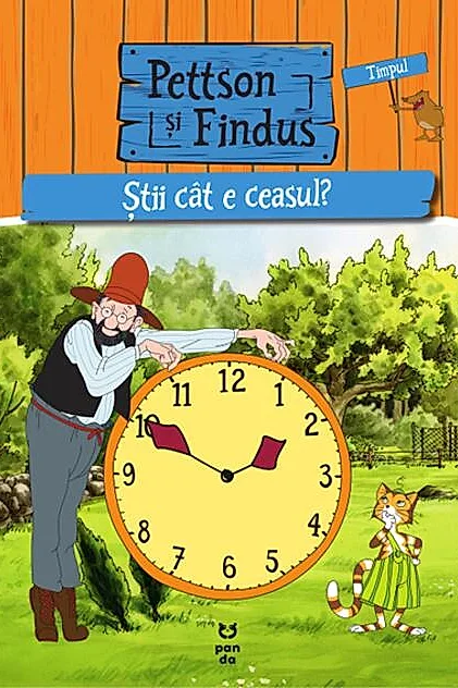 Pettson și Findus. Știi cât e ceasul?
