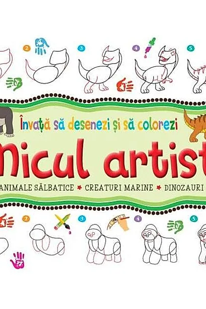 Micul artist - invata sa desenezi - verde