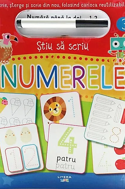 Știu să scriu: Numerele