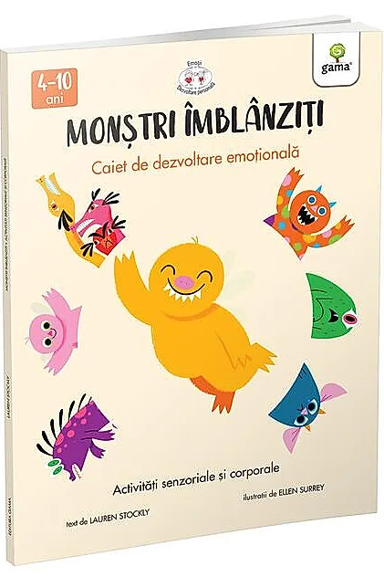 Activități senzoriale și corporale. Monștri îmblânziți (Vol. 1)