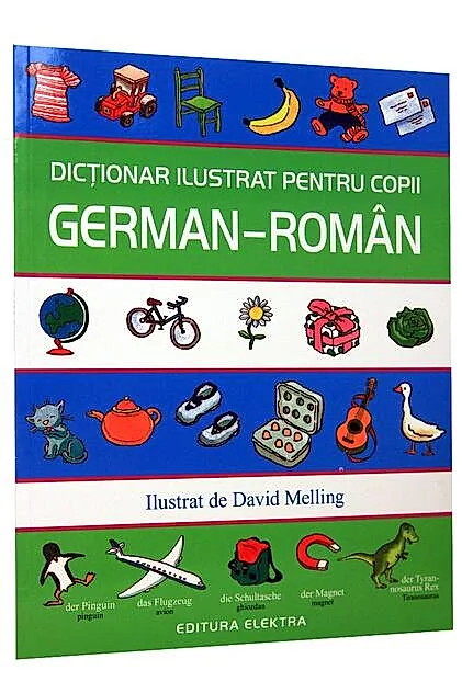 Dicționar ilustrat pentru copii german-român