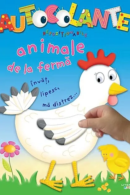 Autocolante repoziționabile: Animale de la fermă