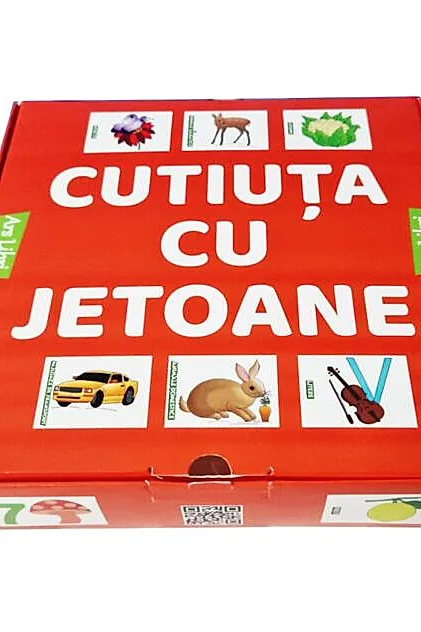 Cutiuţa cu jetoane (roșu)