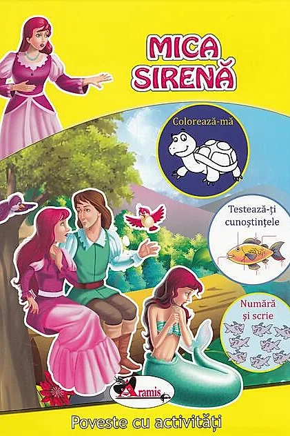 Mica sirenă. Poveste cu activități
