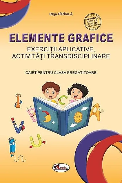 Elemente grafice. Caiet pentru clasa pregătitoare