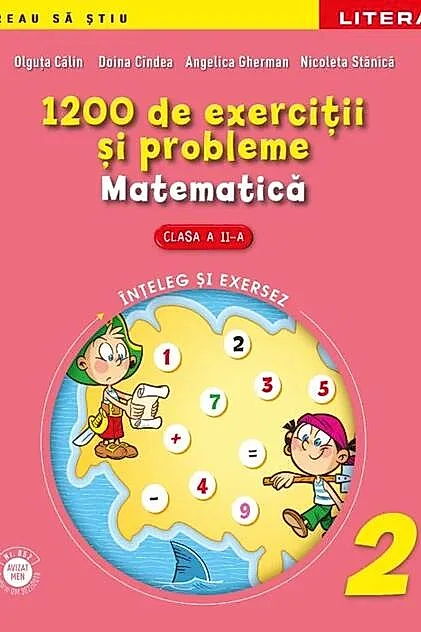 Matematică. 1200 de exerciţii şi probleme pentru clasa a II-a