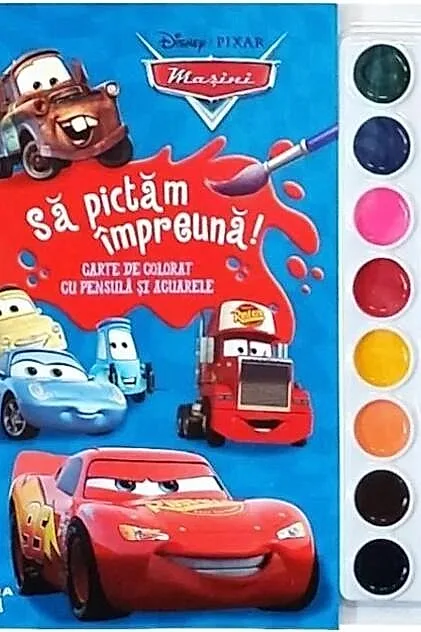 Mașini. Să pictăm împreună!