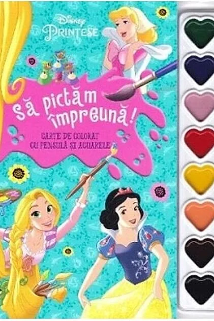 Prințese. Să pictăm împreună!