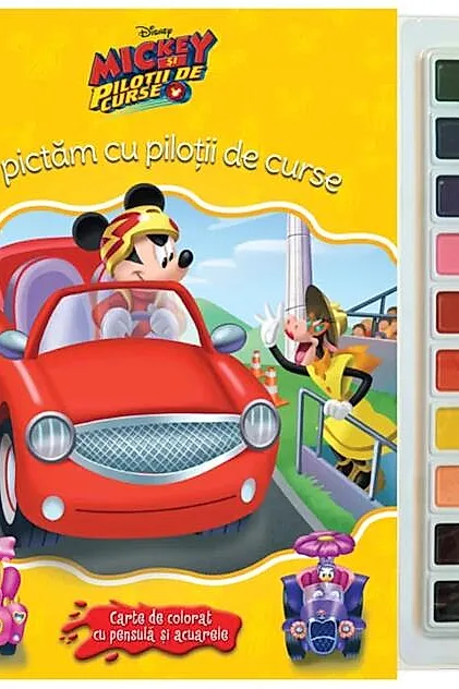 Să pictăm cu piloții de curse