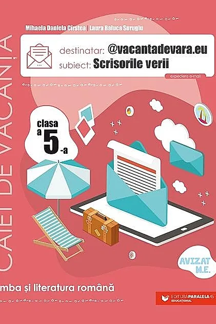 Scrisorile verii. Caiet de vacanță. Clasa a V-a