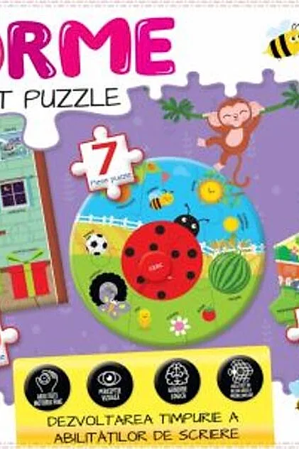 Forme. Puzzle - 25 piese