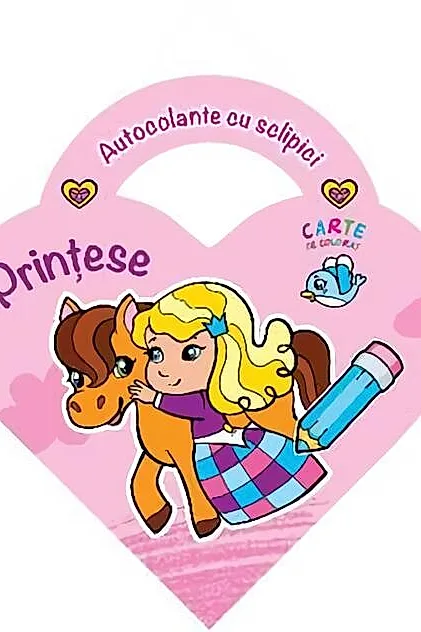 Autocolante cu sclipici - Prințese