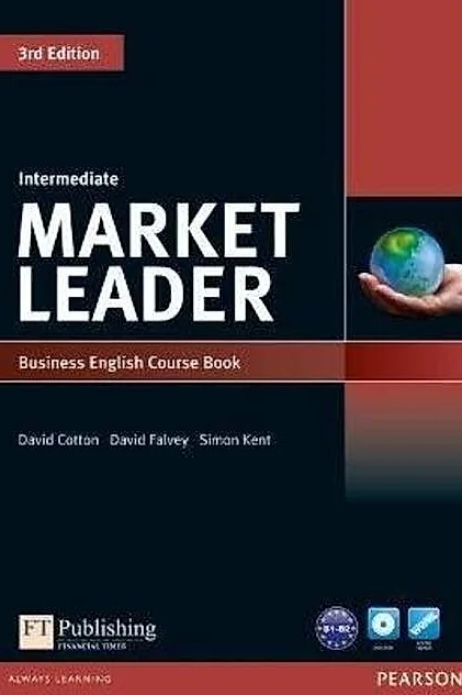 Market Leader 3rd Edition B2 Intermediate Business English Course Book with DVD-ROM
