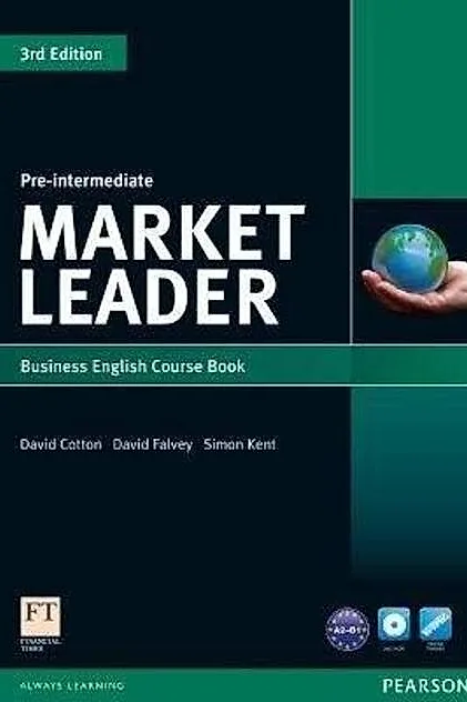 Market Leader 3rd Edition B1 Pre-Intermediate Business English Course Book with DVD-ROM