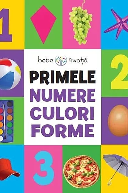 Primele numere, culori, forme (format mic)