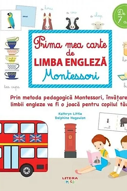 Prima mea carte de limba engleza Montessori