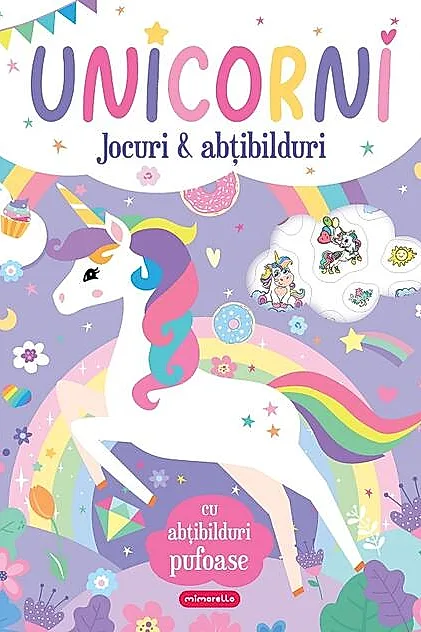 Unicorni. Jocuri și abțibilduri