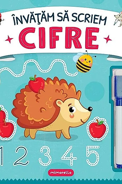Învățăm să scriem cifre + marker