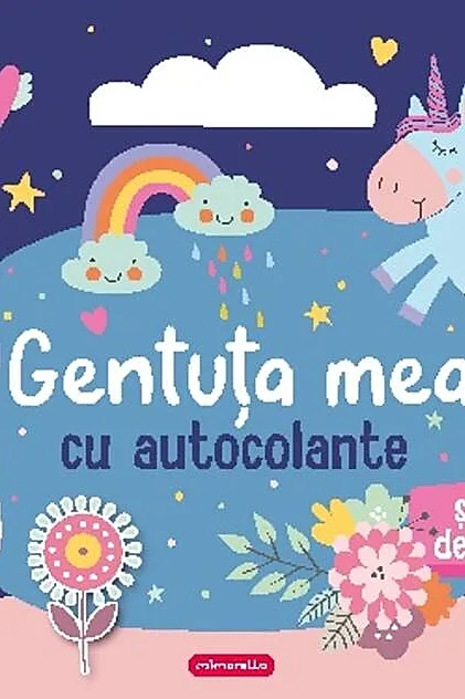 Gentuța mea cu autocolante și planșe de colorat