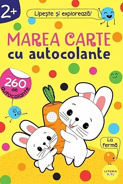 Marea carte cu autocolante (2+)