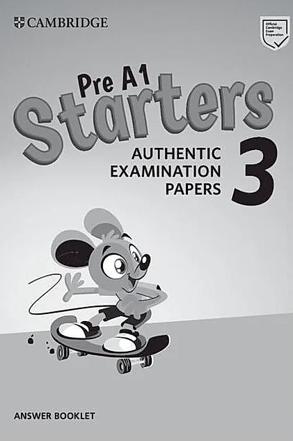Pre A1 Starters 3, Answer Booklet for Revised Exam from 2018