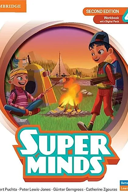 Super Minds 2ed Level 4 Workbook with Digital Pack British English