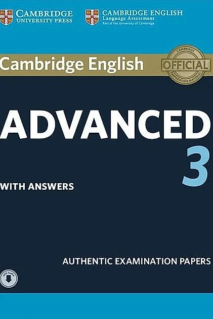 Cambridge English Advanced 3, Student's Book with Answers with Audio