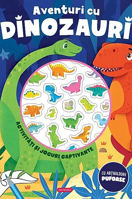 Aventuri cu dinozauri - Activități și jocuri captivante