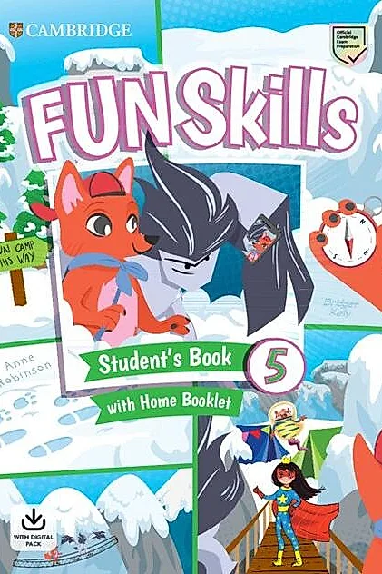 Fun Skills Level 5 Student's Book and Home Booklet with Online Activities