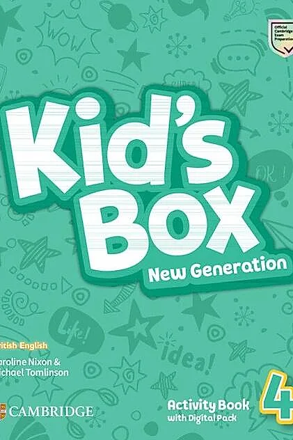 Kid's Box New Generation Level 4 Activity Book with Digital Pack British English
