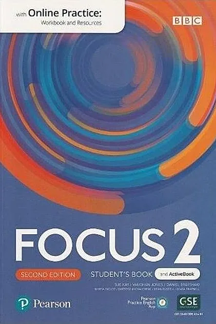 Focus 2 Student's Book and ActiveBook with Online Practice, 2nd edition (B1)