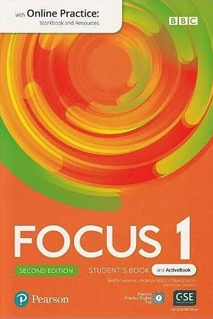 Focus 1 Student's Book and ActiveBook with Online Practice, 2nd edition (A2+)