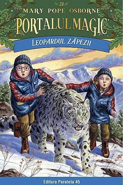 Portalul magic. Leopardul zăpezii (Vol. 28)