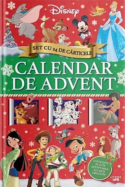 Disney. Calendar de Advent. Set cu 24 de carticele