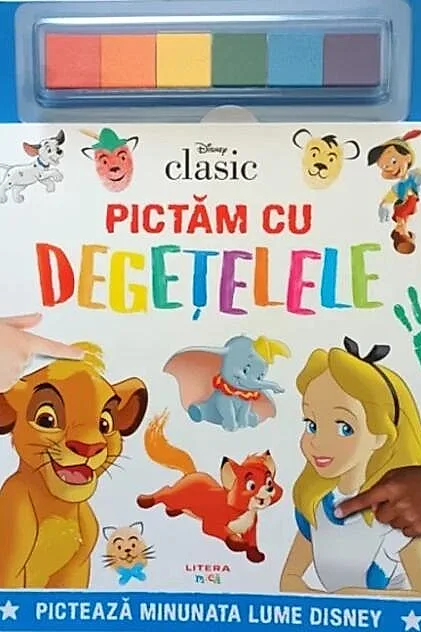 Disney Clasic. Pictăm cu degețelele