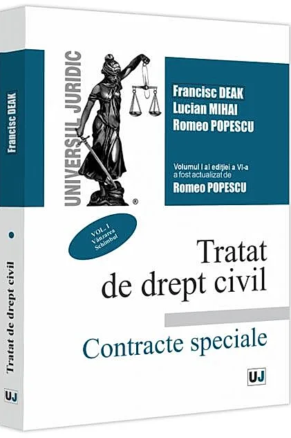 Tratat de drept civil. Contracte speciale. Vânzarea. Schimbul (Vol. 1)