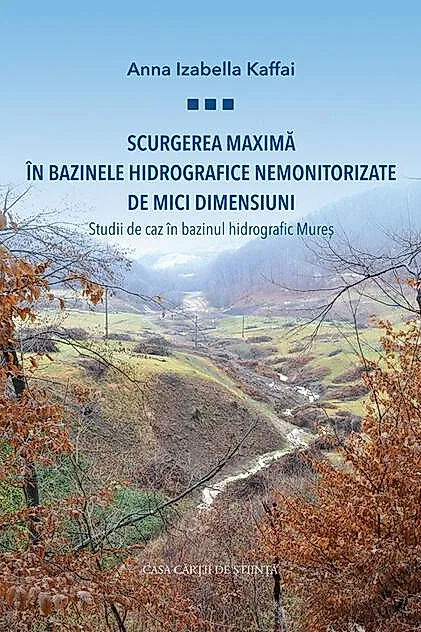Scurgerea maximă în bazinele hidrografice nemonitorizate de mici dimensiuni