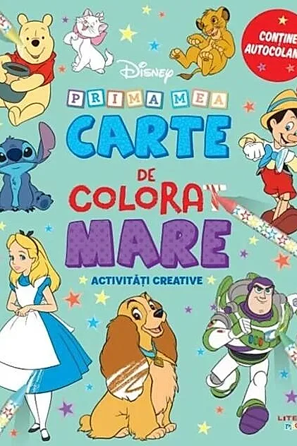 Disney. Prima mea carte de colorat mare